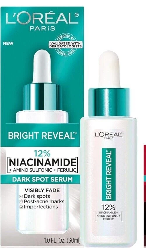 L'Oreal Paris Bright Reveal Niacinamide Dark Spot Serum 1.0 oz. - Image 1 of 1