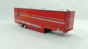 OLD CARS-BRUMM 1\43 RIMORCHIO TEAM FERRARI F 1 1982,NO IXO,ELIGOR,LBS,TECKNO - Foto 1 di 3