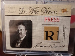 2018 The Bar Pieces of Past Antiquity Edition In News Theodore Roosevelt #ITN6 B