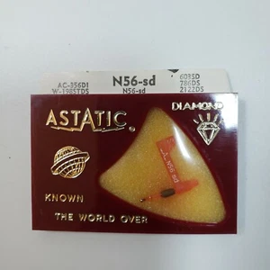 ASTATIC N56-sd Needle Stylus N56-sd W-198STDS EV-2122DS AC-356D1 6033SD NOS - Picture 1 of 3