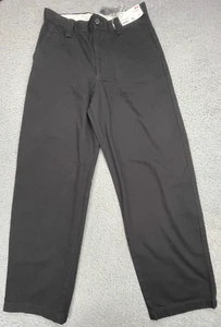 Pantalones chinos Uniqlo para hombre talla 29 negros calce ancho nuevos con etiqueta - Imagen 1 de 19