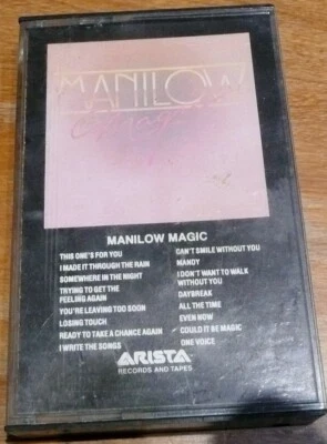 Two Cassettes From Barry Manilow  -  Manilow Magic & Barry  -   Cassette Tape - Image 1 of 4