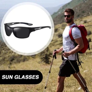 Gafas de sol polarizadas hombres mujeres conducción ciclismo visión nocturna gafas (A) DE - Imagen 1 de 6