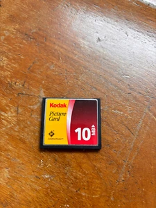 Kodak CompactFlash CF 10MB Memory Card Picture Card - Picture 1 of 2