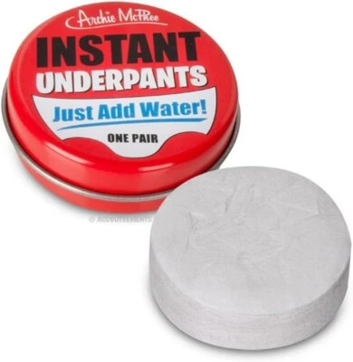 Instant underpants (Just add water ) - Image 1 of 2
