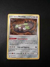 Pokemon Vivid Voltage Galarian Stunfisk Uncommon Card 125/185 NM