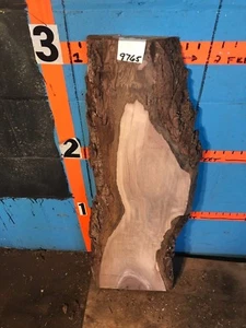 #9765 1" GROSOR Negro Borde Vivo Losa Madera SECADA AL HORNO - Imagen 1 de 2