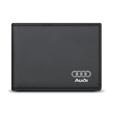 Audi Genuine Leather Card Holder Wallet Driving License Holder UK