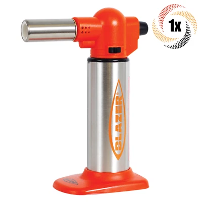 1x Blazer Antorcha Big Buddy Naranja Recargable Butano Turbo Antorcha | Ligero Foto 1 de 2