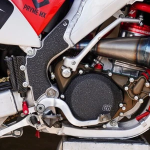 Black Engine & Frame Guards 2002-2007 Honda CR250 Cover Grip Tape CR 250 - Foto 1 di 7