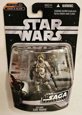 FIGURA DE ACCIÓN STAR WARS THE SAGA COLLECTION #065 ELITE CORPS CLONE TROOPER 3,75" Foto 1 de 4