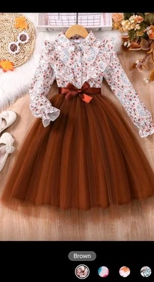 Дети девочек принцесса платье блестки тюль длинный хвост балетной платье Pageant костюм выпускного - Изображение 1 из 2