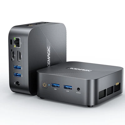 ACEMAGIC V2 4K Mini PC Ιntel Alder Lake N97 16GB DDR4 RAM 512GB SSD Win11 Pro - Image 1 of 4