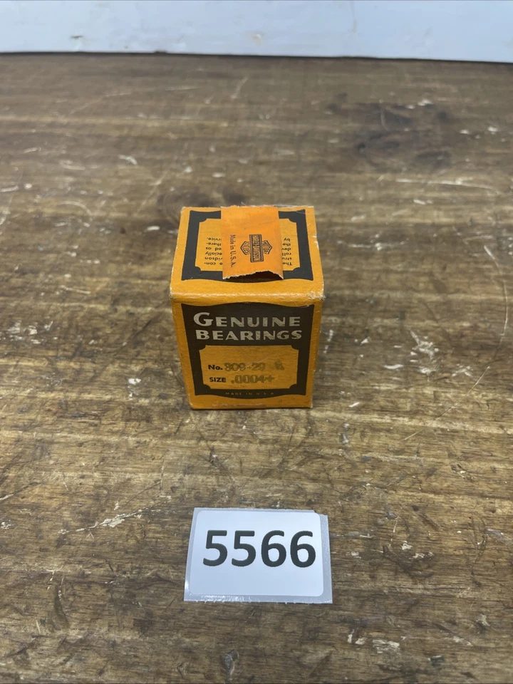 Juego de jaulas de rodamientos de varilla de conexión Harley 45 cabeza plana WL WLA Servicar G GE OEM NOS Foto 1 de 4