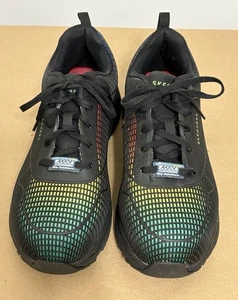 2021 Skechers Composite(Steel) Toe Slip Resistant Rainbow Shoes Low Women No Box - Picture 1 of 8