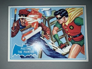1966 Topps Batman Pasting the Painter #27B - Picture 1 of 2