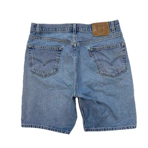 Vintage Levi’s 505 Jeansshorts 36 (34x8) helle Waschung Regular Fit - Bild 1 von 14