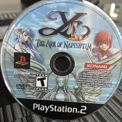 YS The Ark of Napishtim Sony PlayStation 2 Video Game Konami Disc Only - Image 1 of 3