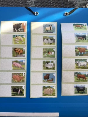 POST & GO Blank Strip Massive Collection 33 Strips Lot3 - Image 1 of 4