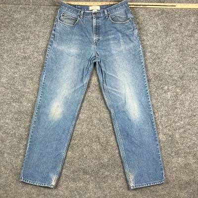 L.L. Bean Jeans Mens Size 36x34 Blue Relaxed Fit Classic Denim Pre-Owned - Image 1 of 4