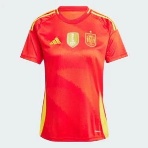 Adidas Spain España National Team 2024 Home Jersey Women’s Medium IP9352 NWT - Picture 1 of 10