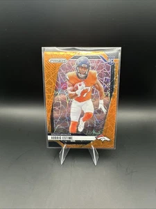 2024 Panini Prizm - Rookies Audric Estime #306 Lazer Prizm (RC) - Bild 1 von 2