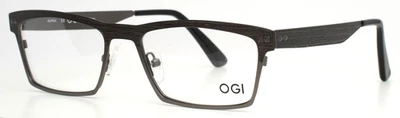 Gafas rectangulares OGI Evolution 4309 1750 Gunmetal para hombre 53-19-145 B:32 Foto 1 de 4