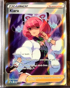 Pokemon Sord & Shield Klara Full Art Trainer Promo Sealed SWSH302 - Bild 1 von 2