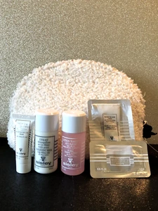sisley cleansing milk  ,toning lotion, velvet nourishing cream with the pouch - Picture 1 of 6