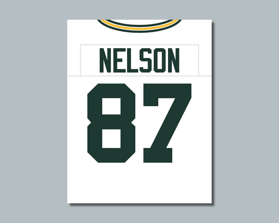 Fotografía de Jordy Nelson antigua Green Bay Packers 8x10 11x14 o 16x20 (jz con) Foto 1 de 4