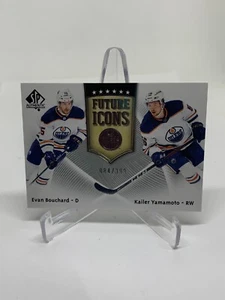 21-22 Kailer Yamamoto Evan Bouchard /399 Edmonton oilers SPA Future Icons #FI-12 - Bild 1 von 2