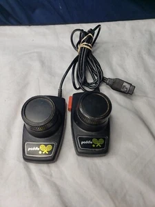 Atari 2600 7800 Official Paddles Controllers OEM - Picture 1 of 2