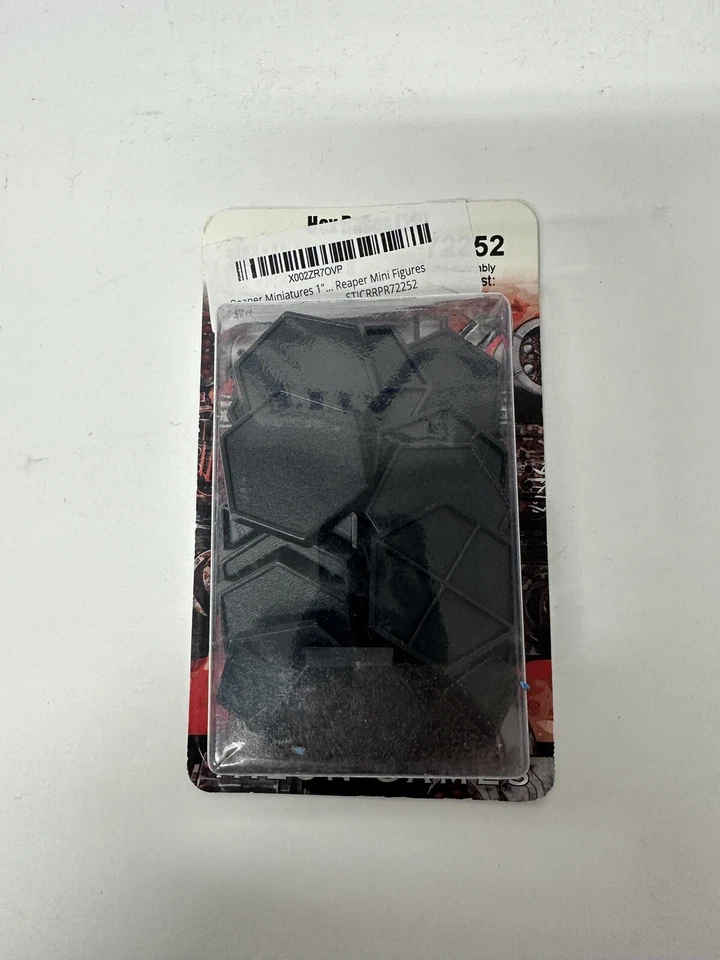 1 Inch Lipped Hex Plastic Gaming Base (20) Reaper Miniatures Rem72252