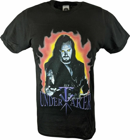Undertaker Rest In Peace Mens Black T-shirt Cover