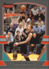 2003-04 Bowman Signature Edition Silver Basketball Card #39 Pau Gasol /249