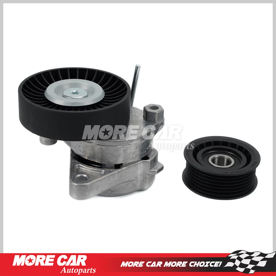 Kit de componentes de transmisión por correa Serpentine para 03-06 Mercedes-Benz CLK500 E500 SLK55AMG Foto 1 de 4