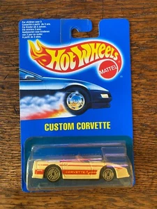 Hot Wheels Custom Corvette #2898 International Card - Picture 1 of 1