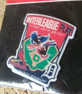 2015 St. Louis Cardinals Detroit Tigers Interleague Play pin Busch Stadium 37540 - Picture 1 of 6