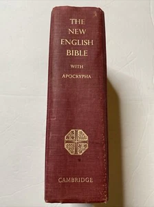 The New English Bible With The Apocrypha 1970 HC Oxford Cambridge First Printing - Picture 1 of 8
