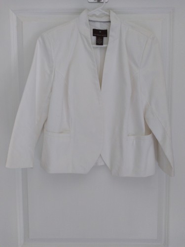 OFF WHITE Giacca Fenn Wright Manson Off White foderata cropped senza cuciture sul retro taglia M