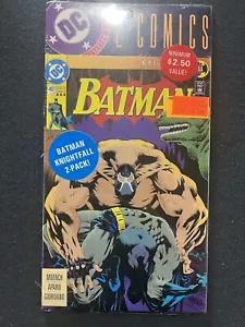 Sealed Batman Knightfall 2-pack 497 3rd Print Roman Numeral Detective Comics 665 - Picture 1 of 10