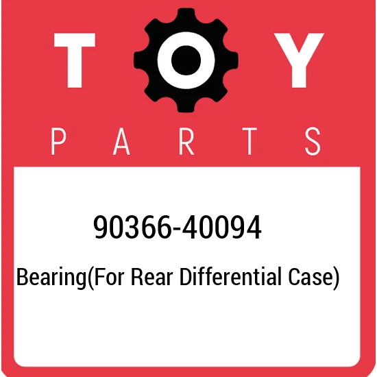 90366-40094 Toyota Bearing(for rear differential case) 9036640094, New Genuine O - Image 1 of 1