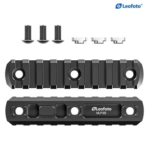 【Leofoto USA】Leofoto M-LOK MLP-100 100mm Plate | Picatinny - Picture 1 of 7