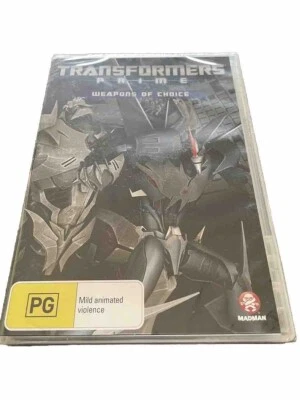 Transformers Prime DVD Weapons Of Choice Region 4  Animated New and Sealed - image 1 of 4