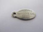 Vintage Tiffany & Co.  "Please Return to" Sterling Silver Tag Charm ( 1- 5/8" )