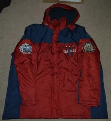 Washington Capitals 2015 Winter Classic Team Issued Staff Parka Jacket 2XL - Image 1 of 4
