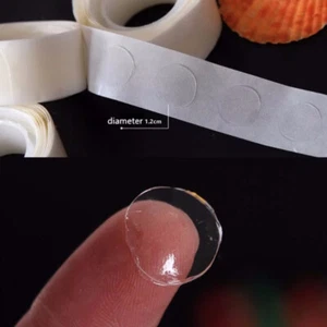 1000pcs Glue Point Clear Balloon Glue Removable Adhesive Dots Double Sided Dots - Picture 1 of 12
