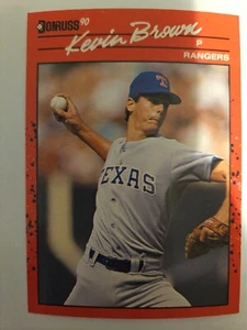 1990 DONRUSS KEVIN BROWN #343 NM - Picture 1 of 1