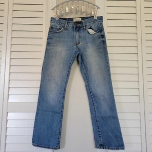Aeropostale Herren Driggs schmaler Stiefel geschnitten blau Jeans 28 x 28 Denim Fleck - Bild 1 von 5