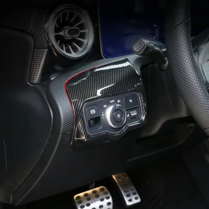 Car Headlight Switch Frame Trim For Mercedes Benz A Class W177 2019-2020 LHD - Picture 1 of 7
